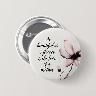 moeders liefdesknop ronde button 5,7 cm
