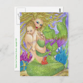 Moeders Love Briefkaart (Voorkant / Achterkant)