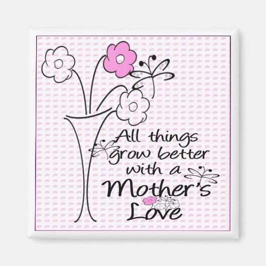 Moeders Love Magneet (Voorkant)