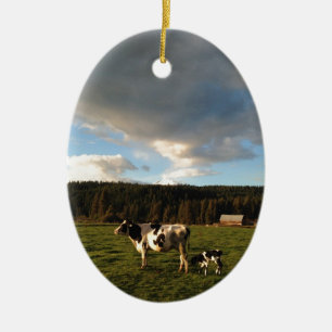 Moeders Melk in de bergen Meadows Keramisch Ornament