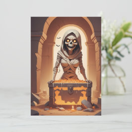 Moeder's ondeugendheid – Halloween cadeaukaart Feestdagenkaart