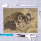 Moeder's Pride van Henriette Ronner-Knip Tissuepapier (Craft)