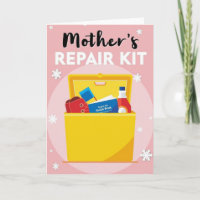 Moeders Reparatie Kit Illustratiekaart