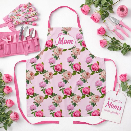 Moeders Roze Moederdag Schort