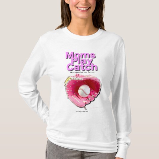 Moeders spelen Catch Sweat T-shirt (Voorkant)