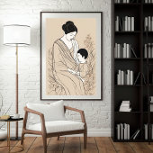 Moeder's Stille Omarming Poster
