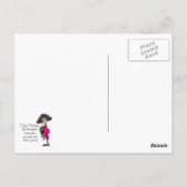 Moeders van tieners briefkaart (Achterkant)