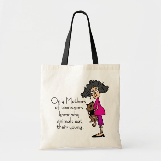 Moeders van tieners tote bag (Voorkant)