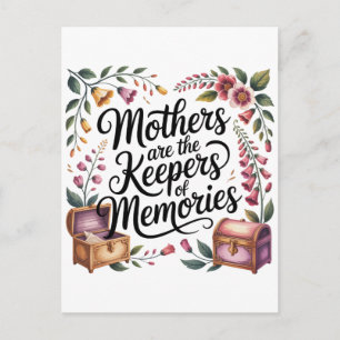 Moeders Zijn De Bewaarders Van Herinneringen Briefkaart