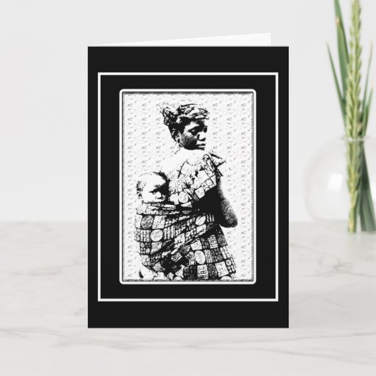 Moederschap Bedankkaart (Voorkant)