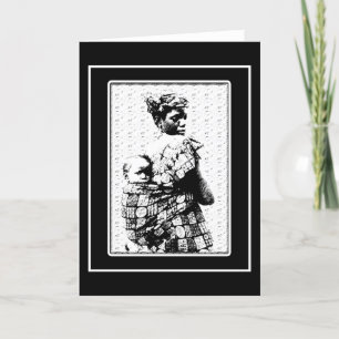 Moederschap Bedankkaart