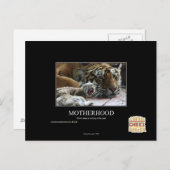 Moederschap Briefkaart (Voorkant / Achterkant)