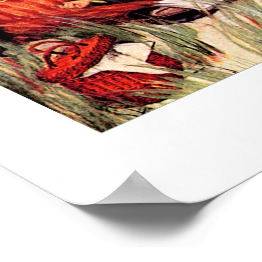 Moederschap door Jessie Willcox Smith Print (Hoek)