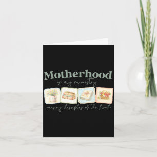 Moederschap is koninkrijksarbeid moedersdag geloof kaart