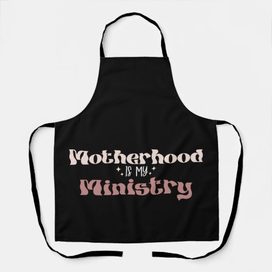 Moederschap is mijn roeping Moeder Moederdag Schort (Voorkant)