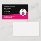 Moederschap Medische Visitekaartjes Trendy Design (Voorkant / Achterkant)