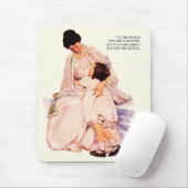 Moederschap. Moederdag Cadeau Muismat (Met muis)