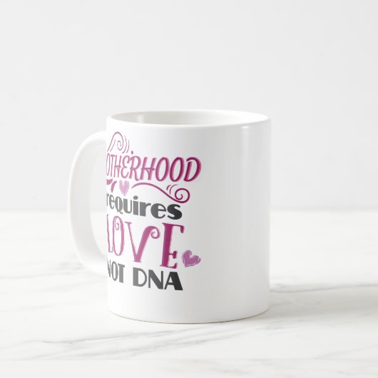 Moederschap Stap Mok koffie mam Stepmoeder Gift (Voorkant links)