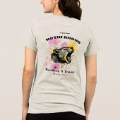 Moederschap Tri-Blend Shirt (Achterkant)