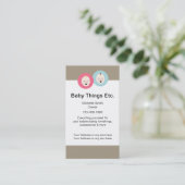 Moederschap Visitekaartjes (Staand voorkant)