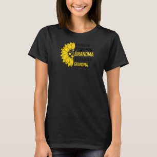 Moedersdag voor vrouwen gepromoveerd van hond oma t-shirt