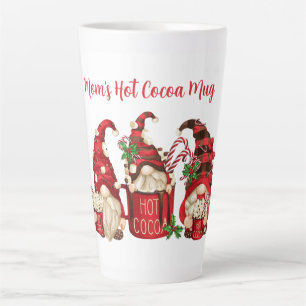 Moeder'shete cacaomok - Kerstgnomes Latte Mok
