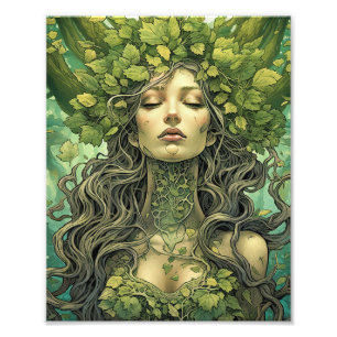 Moederstructuur Natuur Foto Afdruk