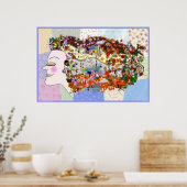 Moedervriendelijkheid Natuur Poster (Keuken)