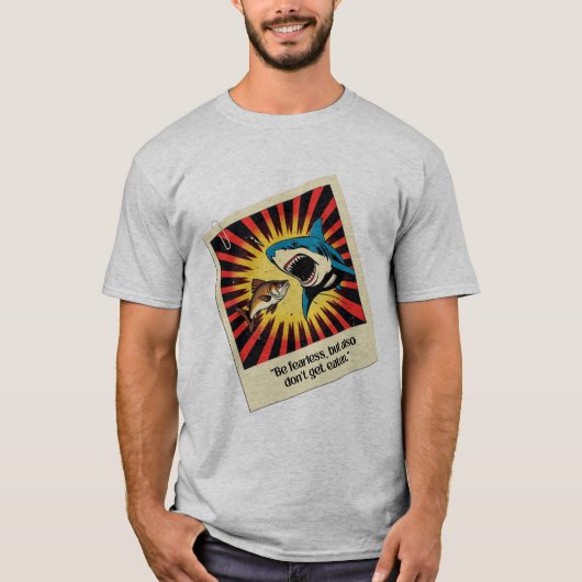 Moedig maar realistisch t-shirt (Voorkant)