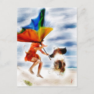 moedig optreden briefkaart