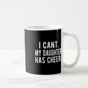 Moedig Vader Dochter Cheerleading Vaderdag Moedig Koffiemok
