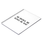 Moedige en Aardige Kinderen Notitieboek (Linkerzijde)