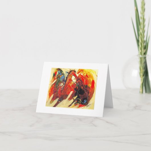 Moedige Geesten Kaart (Voorkant)