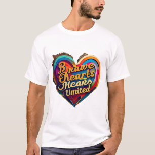 "Moedige hartslag" T-shirt