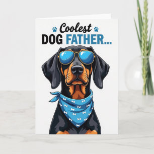 Moedige Hond Vaderdag Kaart