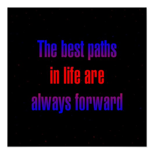 Moedigingscitaat # 150 perfect poster (Voorkant)