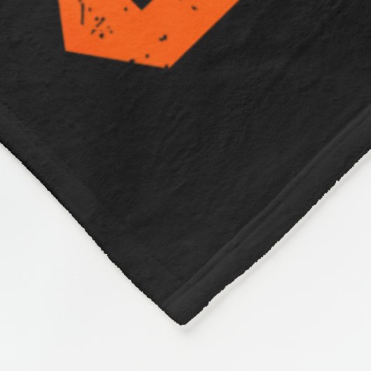 Moedigste held Ik heb nooit leukemie Awarenen geke Fleece Deken (Hoek)