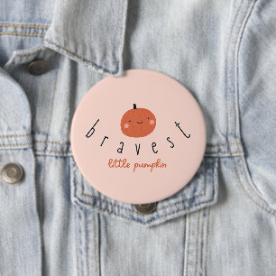 Moedigste kleine pompoen kinderkanker zieke kinder ronde button 4,0 cm