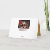 MOEDKAT MET KITTENS/Moederdag Kaart (Achterkant)