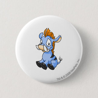 Moehog Blue Ronde Button 5,7 Cm