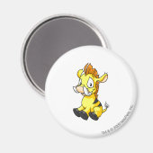 Moehog Yellow Magneet (Voorkant / Achterkant)
