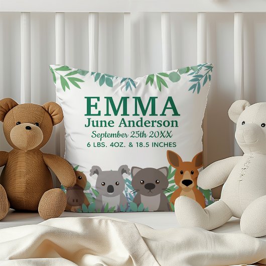 Moeie Australische Dieren Babykamer Kussen