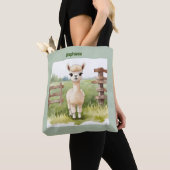 Moeie Baby Alpaca Boodschappentas Draagtas (Dichtbij)