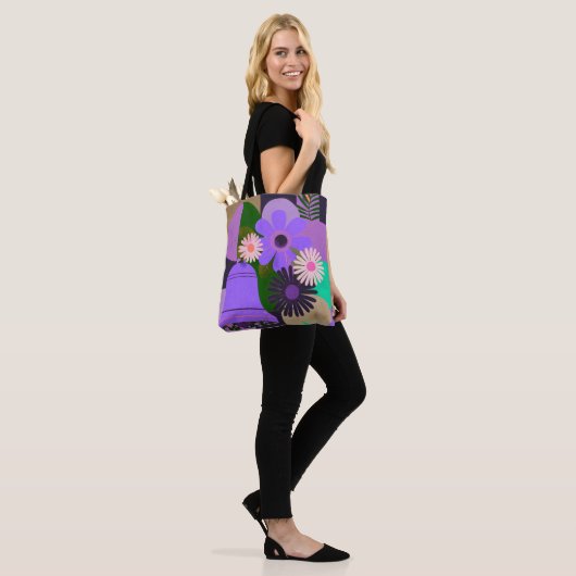 Moeie Botanische Tas (Op model)
