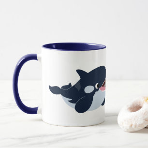 Moeie Cartoon Baby Orka Koffiemok Mok