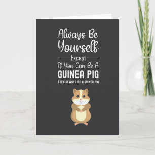 Moeie Cavia Kaarten Huisdieren Blij Grappig