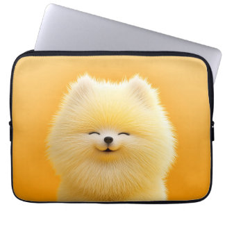 Moeie Hond Harige Vriend Ontwerpen Laptop Hoes