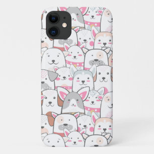Moeie honden telefoonhoes iPhone 11 hoesje