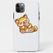 Moeie Kat Ijs Case-Mate iPhone Case (Achterkant)