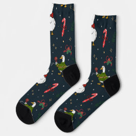 Moeie Kerst Eend Sokken